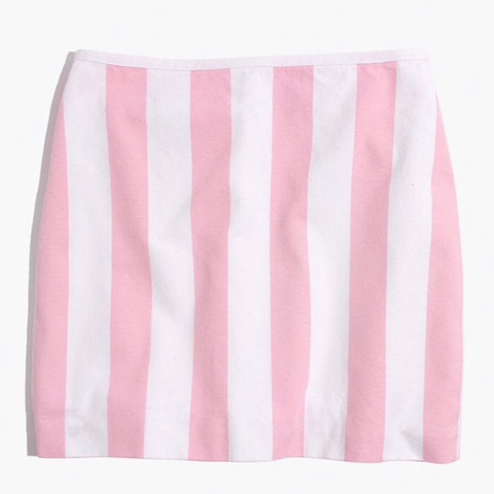 Madewell Striped Mini Skirt